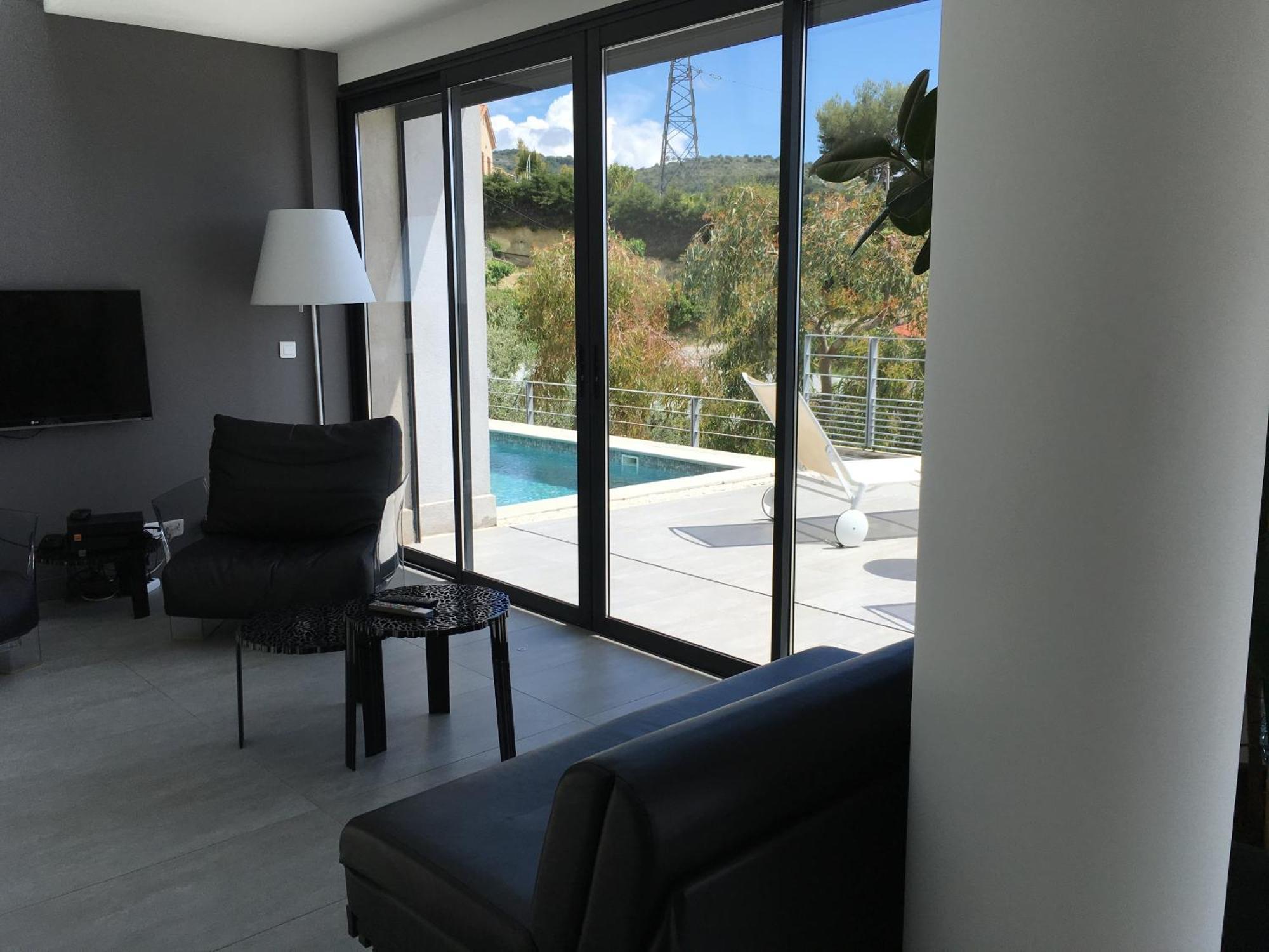 Villa 5* Nice St Pancrace Oda fotoğraf